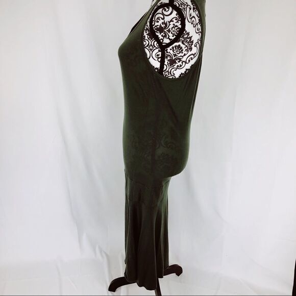 Vince Tank Fit & Flare Scoopneck Midi Dress - Picture 5 of 6